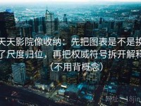 天天影院像收纳：先把图表是不是换了尺度归位，再把权威符号拆开解释（不用背概念）
